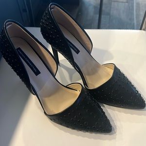 Ladies 8.5 French Connection Black Heels